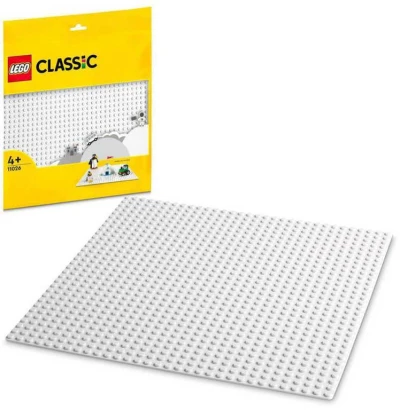 Lego Podložka bílá ke stavebnicím 25x25cm 11026 Lego Podložka bílá ke stavebnicím 25x25cm 11026