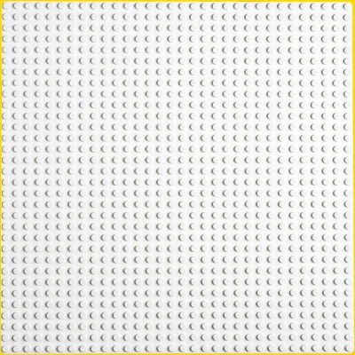 Lego Podložka bílá ke stavebnicím 25x25cm 11026