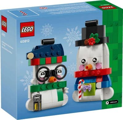 Lego SEASONAL Ozdobní sněhuláci 40812 (stavebnice)