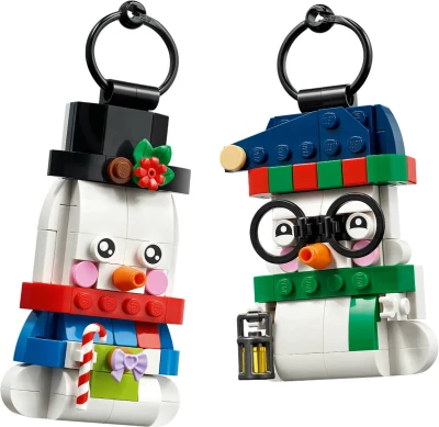 Lego SEASONAL Ozdobní sněhuláci 40812 (stavebnice)