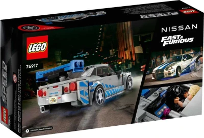 Lego SPEED CHAMPIONS 2 Fast 2 Furious: Nissan Skyline GT-R 76917 (stavebnice) Lego SPEED CHAMPIONS 2 Fast 2 Furious: Nissan Skyline GT-R 76917 (stavebnice)
