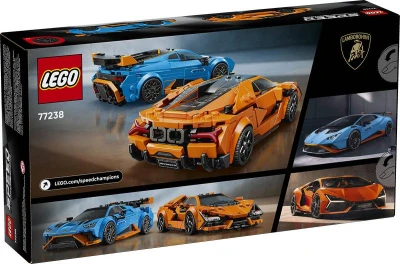Lego SPEED CHAMPIONS Auto Lamborghini Revuelto a Huracán STO (stavebnice)