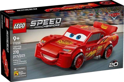 Lego SPEED CHAMPIONS Blesk McQueen Auta (Cars) 77255 (stavebnice)