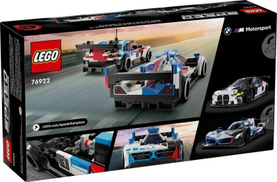 Lego SPEED CHAMPIONS BMW M4 GT3 + BMW M Hybrid V8 76922 (stavebnice)