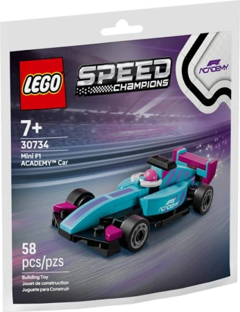 Lego SPEED CHAMPIONS Miniaturní auto F1 Academy 30734 (stavebnice) Lego SPEED CHAMPIONS Miniaturní auto F1 Academy 30734 (stavebnice)