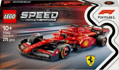 Lego SPEED CHAMPIONS Závodní auto Ferrari SF-24 F1 77242 (stavebnice) Lego SPEED CHAMPIONS Závodní auto Ferrari SF-24 F1 77242 (stavebnice)