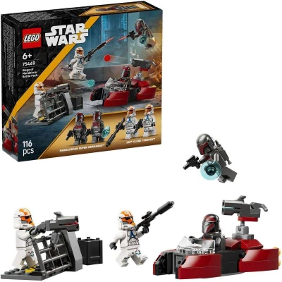 Lego STAR WARS Bitevní balíček obléhání Mandalore 75449 (stavebnice) Lego STAR WARS Bitevní balíček obléhání Mandalore 75449 (stavebnice)