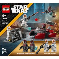 Lego STAR WARS Bitevní balíček obléhání Mandalore 75449 (stavebnice)
