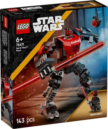 Lego STAR WARS Darth Maul a jeho robotický oblek 75411 (stavebnice) Lego STAR WARS Darth Maul a jeho robotický oblek 75411 (stavebnice)