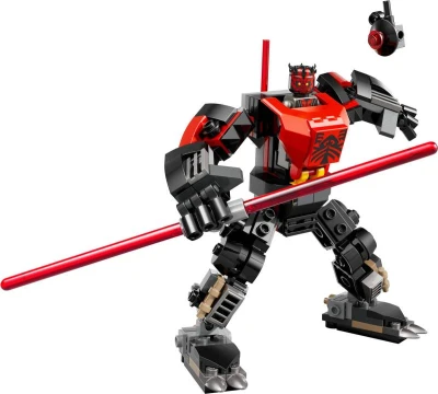 Lego STAR WARS Darth Maul a jeho robotický oblek 75411 (stavebnice)