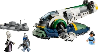 Lego STAR WARS Jango Fett a jeho hvězdná loď 75433 (stavebnice)