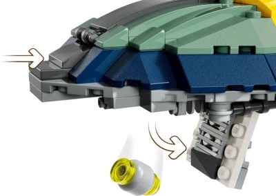 Lego STAR WARS Jango Fett a jeho hvězdná loď 75433 (stavebnice)