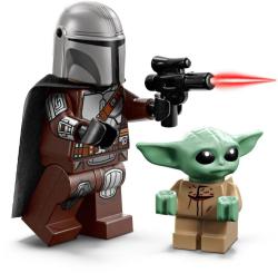 Lego STAR WARS Mandalorian a Grogu a spídrová motorka 75436 (stavebnice)
