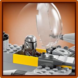 Lego STAR WARS Mando, Grogu a stíhačka N-1 Starfighter 75410 (stavebnice)
