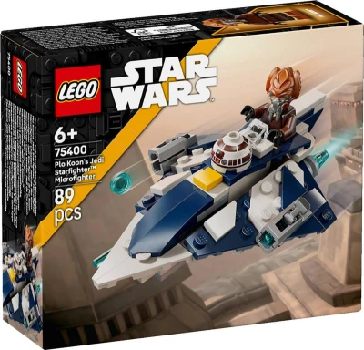 Lego STAR WARS Plo Koon a jeho mikrostíhačka 75400 (stavebnice) Lego STAR WARS Plo Koon a jeho mikrostíhačka 75400 (stavebnice)