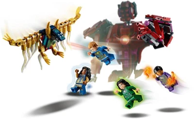 Lego SUPER HEROES Marvel Eternals Ve stínu Arishema 76155 (stavebnice)