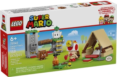 Lego SUPER MARIO Captain Toad a jeho tábor 72040 (stavebnice) Lego SUPER MARIO Captain Toad a jeho tábor 72040 (stavebnice)