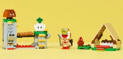 Lego SUPER MARIO Captain Toad a jeho tábor 72040 (stavebnice)