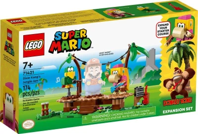 Lego SUPER MARIO Dixie Kong a koncert v džungli (rozšíření) 71421 (stavebnice) Lego SUPER MARIO Dixie Kong a koncert v džungli (rozšíření) 71421 (stavebnice)