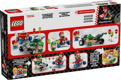 Lego SUPER MARIO Mario Kart Baby Mario vs. Baby Luigi 72034 (stavebnice)