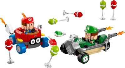 Lego SUPER MARIO Mario Kart Baby Mario vs. Baby Luigi 72034 (stavebnice)