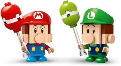 Lego SUPER MARIO Mario Kart Baby Mario vs. Baby Luigi 72034 (stavebnice)