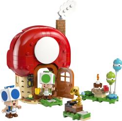 Lego SUPER MARIO Toad a párty v jeho domku 72041 (stavebnice)