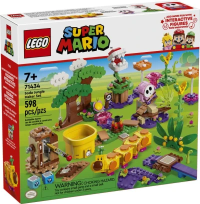 Lego SUPER MARIO Tvořivá sada Soda Jungle 71434 (stavebnice) Lego SUPER MARIO Tvořivá sada Soda Jungle 71434 (stavebnice)