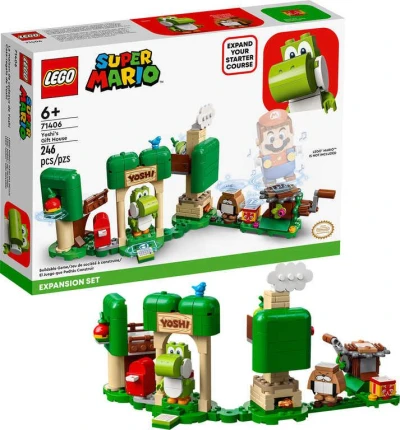 Lego SUPER MARIO Yoshiho dům dárků (rozšíření) 71406 (stavebnice) Lego SUPER MARIO Yoshiho dům dárků (rozšíření) 71406 (stavebnice)