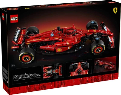 Lego TECHNIC Auto Formule Ferrari SF-24 F1 42207 (stavebnice)