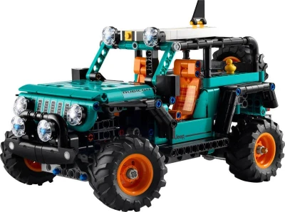 Lego TECHNIC Auto SUV Jeep Wrangler Rubicon 42227 (stavebnica)