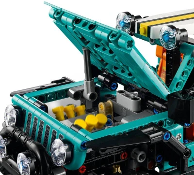 Lego TECHNIC Auto SUV Jeep Wrangler Rubicon 42227 (stavebnica)