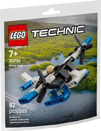 Lego TECHNIC Hydroplán bílý 30736 (stavebnice) Lego TECHNIC Hydroplán bílý 30736 (stavebnice)