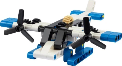 Lego TECHNIC Hydroplán bílý 30736 (stavebnice)