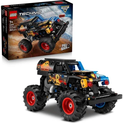Lego TECHNIC Monster Jam Grave Digger Oheň a led 42219 (stavebnice) Lego TECHNIC Monster Jam Grave Digger Oheň a led 42219 (stavebnice)
