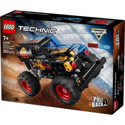 Lego TECHNIC Monster Jam Grave Digger Oheň a led 42219 (stavebnice)