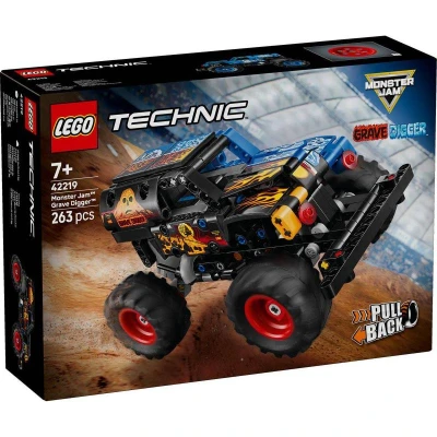 Lego TECHNIC Monster Jam Grave Digger Oheň a led 42219 (stavebnice)