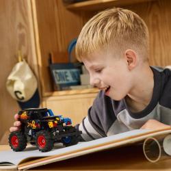 Lego TECHNIC Monster Jam Grave Digger Oheň a led 42219 (stavebnice)