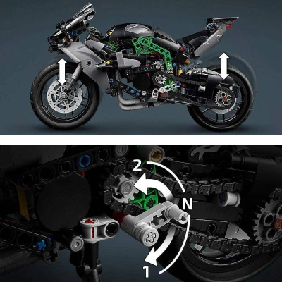 Lego TECHNIC Motorka Kawasaki Ninja H2R 42170 (stavebnice)