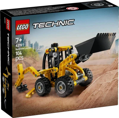 Lego TECHNIC Zadní nakladač 42197 (stavebnice) Lego TECHNIC Zadní nakladač 42197 (stavebnice)
