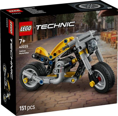 Lego TECHNIC Žlutá motorka 42225 (stavebnice) Lego TECHNIC Žlutá motorka 42225 (stavebnice)