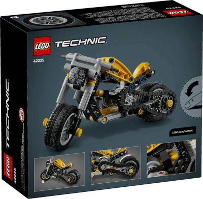 Lego TECHNIC Žltá motorka 42225 (stavebnica)