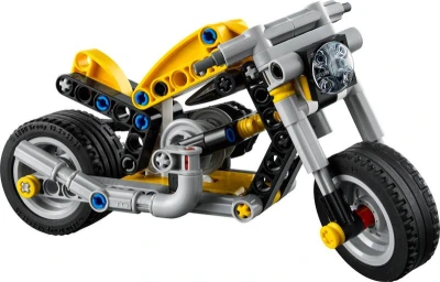 Lego TECHNIC Žltá motorka 42225 (stavebnica)