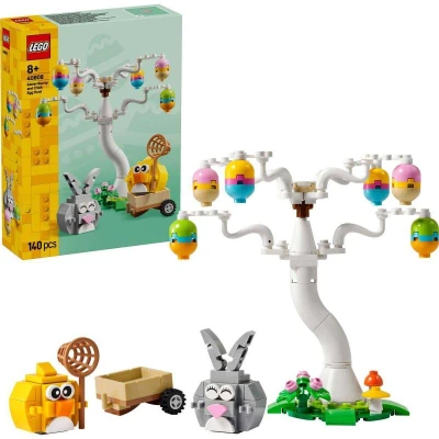 Lego Velikonoční zajíček, kuřátko a sběr vajíček 40808 (stavebnice) Lego Velikonoční zajíček, kuřátko a sběr vajíček 40808 (stavebnice)