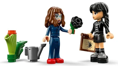 Lego WEDNESDAY Čierna georgína 76784 (stavebnica)