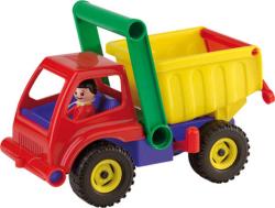 Lena Auto barevné aktivní sklápěč 27cm s řidičem na písek 4150