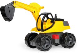 Lena Auto Bagr Giga Trucks žluto-černý plast 80cm na písek v krabici