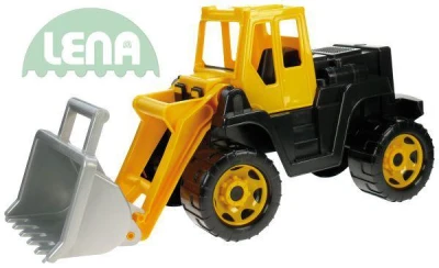 Lena Auto NAKLADAČ 62 cm žlto-čierny 2018 na piesok Lena Auto NAKLADAČ 62 cm žlto-čierny 2018 na piesok