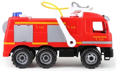 Lena GIGA TRUCKS Auto Mercedes hasiči s vodným delom strieka vodu