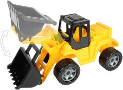 Lena Giga Trucks auto nakladač 62cm žluto-černý bagr na písek plast